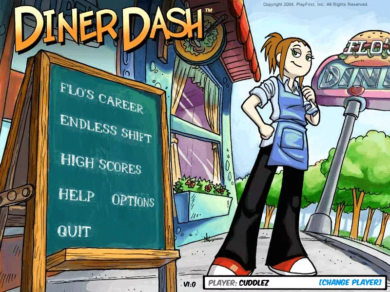 NostalgiaFolder's tweet photo. Diner Dash (2005) https://t.co/KCfnBqcKoU