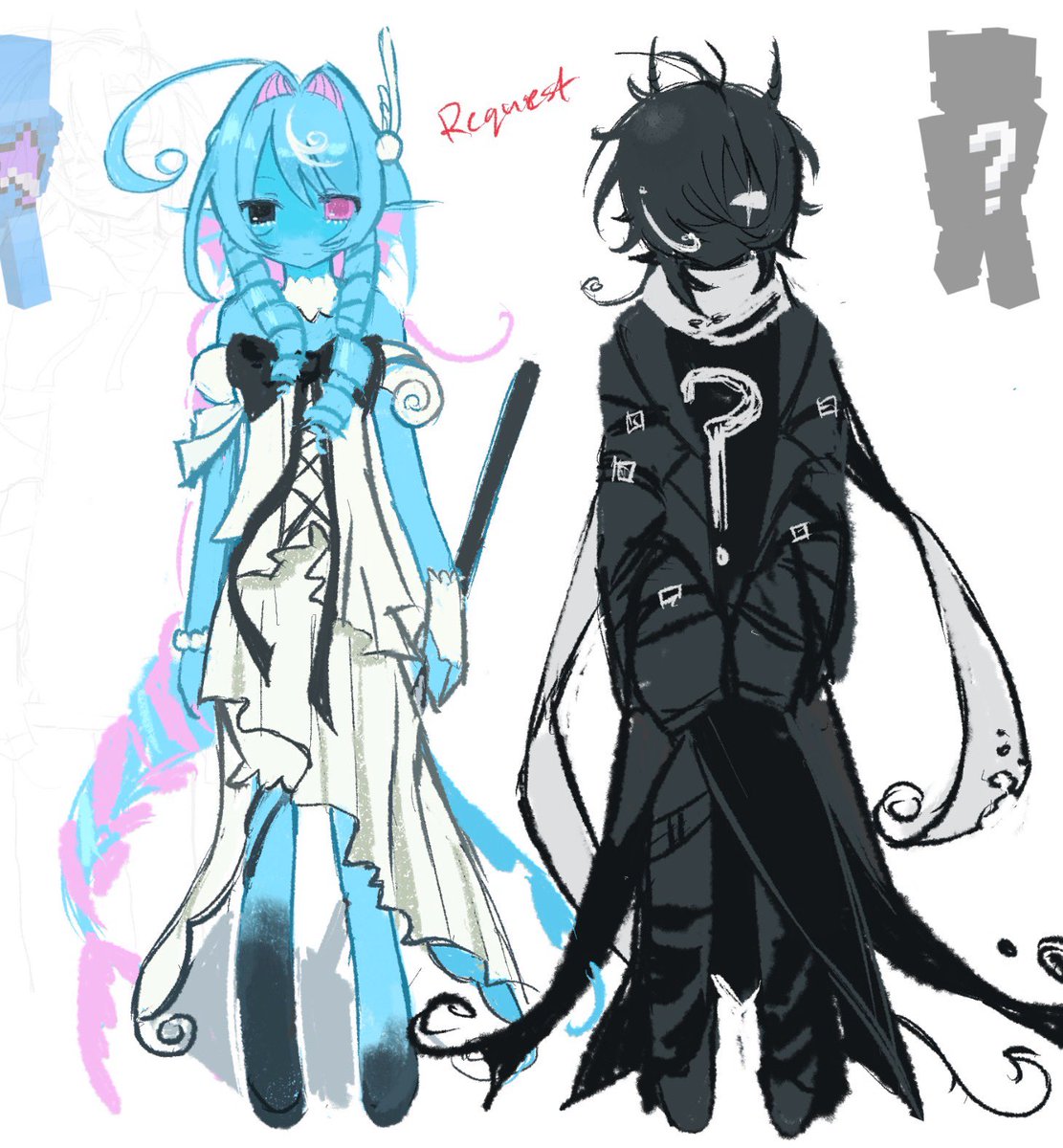 pesticide72's tweet photo. leviathan duo #dol9hinfanart #mugm_fanart https://t.co/BV5PgAio8W
