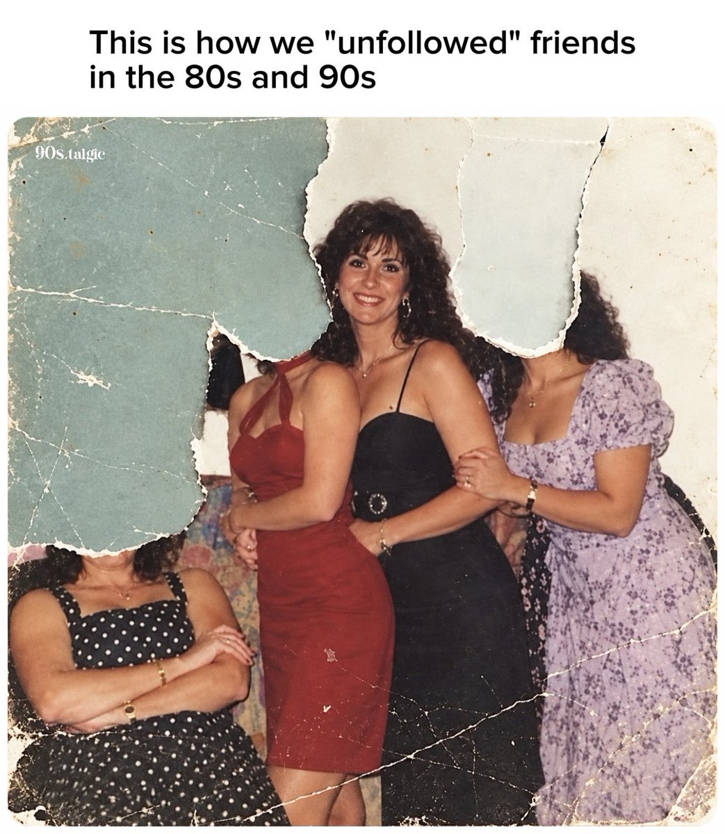 90stalgic's tweet photo. Before blocking was a button, we just cut you out of the picture https://t.co/ux59Eyvk4s