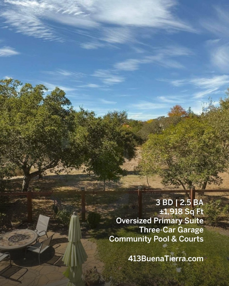 SIRWineCountry's tweet photo. Welcome to Foothill Oak Estates. Set against open space, this home offers direct trail access to Foothill Regional Park and community amenities including a pool and courts.
https://t.co/muk8RREtf5 https://t.co/TJJZbbw9ZI