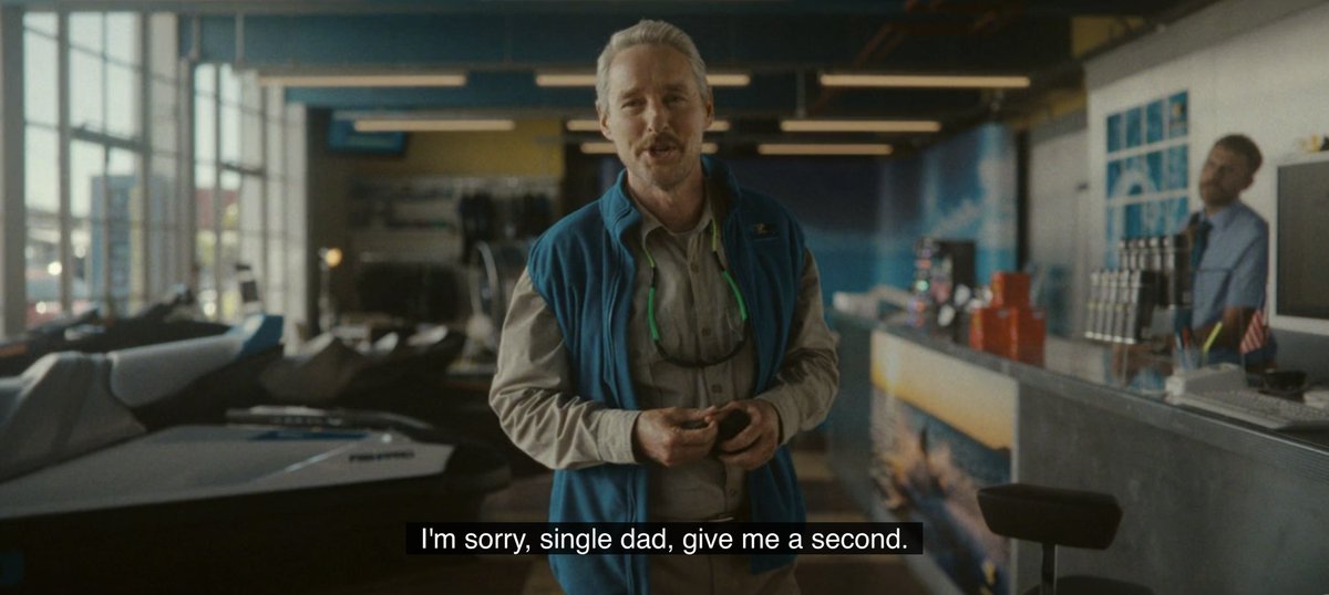 sentrynation's tweet photo. it's crazy how after 3 years people still wanna claim mobius can't be in love with loki bc of his wife when this was literally how he was acting every time he saw Loki on the timeline https://t.co/R1O20qTI43