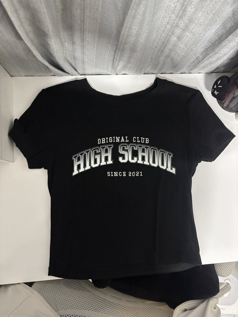 Aritx107's tweet photo. เสื้อ High School Baby tee 🖤
🏷️price : 95฿ free shipping 

#ส่งต่อสภาพนางฟ้า #ส่งต่อเสื้อผ้ามือสอง #ส่งต่อเสื้อผ้า #ส่งต่อเสื้อผ้ามือ2 #ส่งต่อเสื้อbabytee #เสื้อbabytee https://t.co/J0aNLvj8ap
