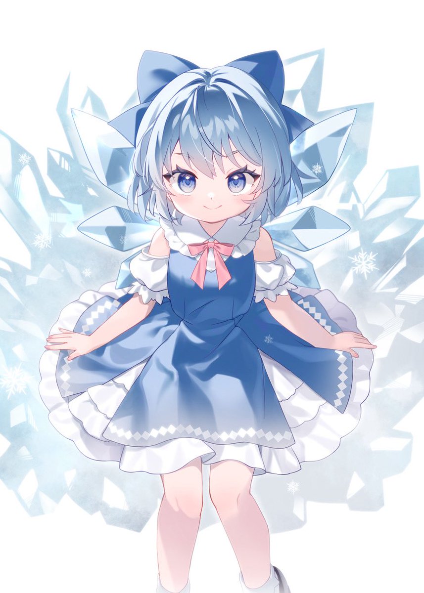 mimi_puru's tweet photo. チルノちゃん❄️ https://t.co/o6aBDAUtcj