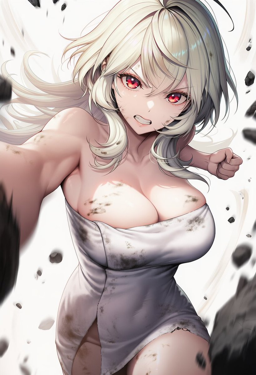 an_ger_man's tweet photo. 人狼機ウィンヴルガ　真白・ミューラー

「私はあなたなんかに負けたりしない！」

#AIイラストㅤㅤ #人狼機ウィンヴルガ #真白・ミューラー https://t.co/Rf4aWoOfhi