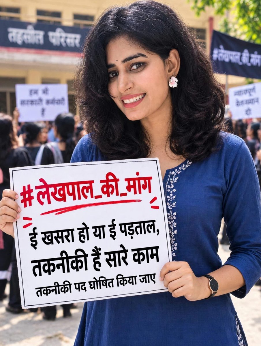 itsGoluSingh79's tweet photo. बढ़ते कार्यक्षेत्र और बढ़ती महंगाई को देखते हुए लेखपालों को 2800 ग्रेड पे देना समय की मुख्य आवश्यकता है। 
#लेखपाल_की_मांग
#लेखपाल_की_जायज_मांगे 
#Lekhpal_Demands_2800GP #2800ग्रेडपे
@UPGovt
@SureshKKhanna
@yadavakhilesh
@CMOfficeUP
@ABPNews
@aajtak
@BJP4UP
@myogiadityanath https://t.co/840eqrdwrq