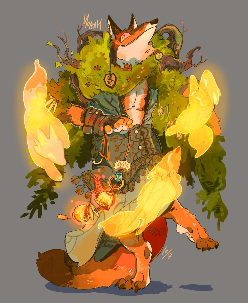 SoYeah_Furry's tweet photo. forest sorcerer https://t.co/iT3E9Jf4zq