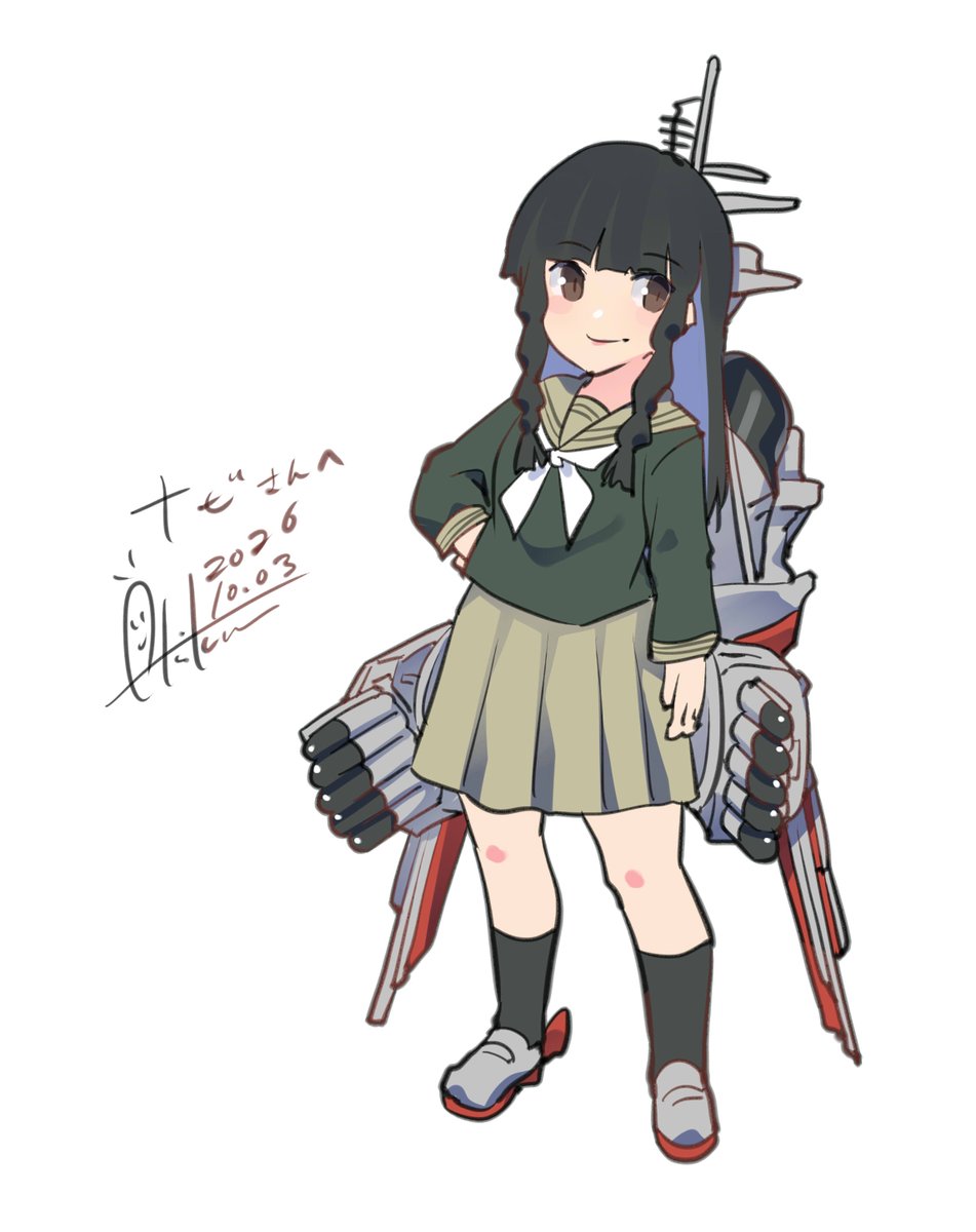 aki0107_inica's tweet photo. やっほー！
#北上改三 https://t.co/KZK7SVq5Bb
