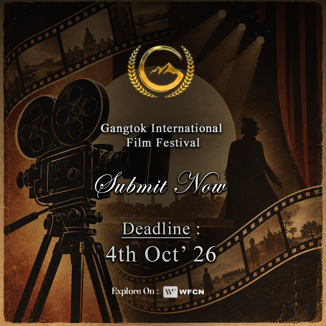 wfcn_co's tweet photo. 🎬 SUBMIT NOW
Calling all Filmmakers!
Submit Now to these Film Festivals on WFCN, before the entries close.
📅 DEADLINE: 4th OCT' 26
📌 Links in the Description
#WFCN #SubmitNow #FilmFestivals #FilmFestivalSubmission #Filmmakers #IndependentFilms #FilmCommunity #FilmSubmission https://t.co/5lt1FlZXgE