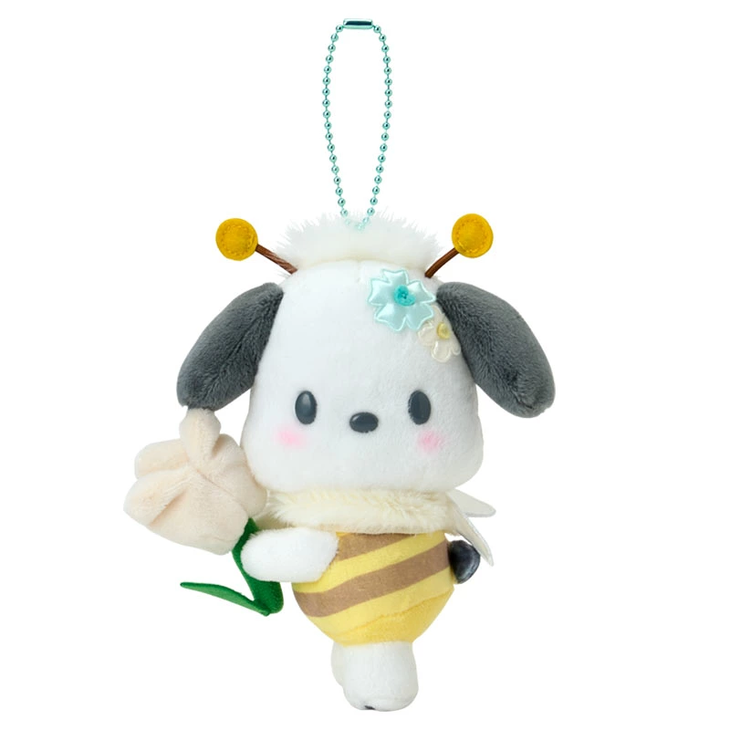pochacco_goods's tweet photo. ハチさん姿のポチャッコがお買い得♪

【ポチャッコ マスコットホルダー（お花大好きハチさん）】

お花を持ってうれしそうなポチャッコが愛らしさ満点✨

▼楽天市場【PR】
https://t.co/OomQnXEt0g https://t.co/YuH0egm8io