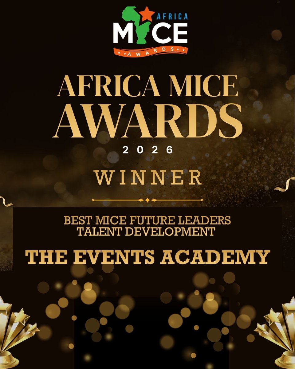 MICESummit2026's tweet photo. Winner of Best MICE Future Leaders Talent Development! Shaping tomorrow’s industry pioneers. #AfricaMICEAwards #FutureLeaders https://t.co/mLNan2zsfQ