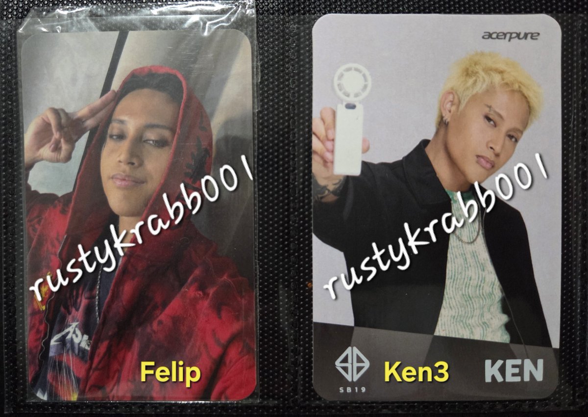 rustykrabb001's tweet photo. ‼️LFB / WTS‼️

SB19 | KEN / JUSTIN OFFICIAL MERCH / PHOTOCARDS

MOD: meet-up at ONE ZONE FEST DAY 1
MOP: GCash/ Metrobank (PAYO)
RFS: decluttering

DM me if inch https://t.co/UJ2NuwfpZa