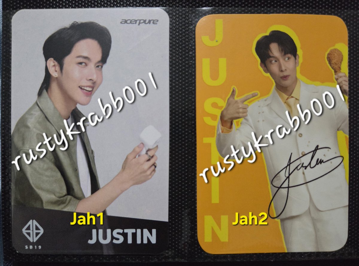 rustykrabb001's tweet photo. ‼️LFB / WTS‼️

SB19 | KEN / JUSTIN OFFICIAL MERCH / PHOTOCARDS

MOD: meet-up at ONE ZONE FEST DAY 1
MOP: GCash/ Metrobank (PAYO)
RFS: decluttering

DM me if inch https://t.co/UJ2NuwfpZa