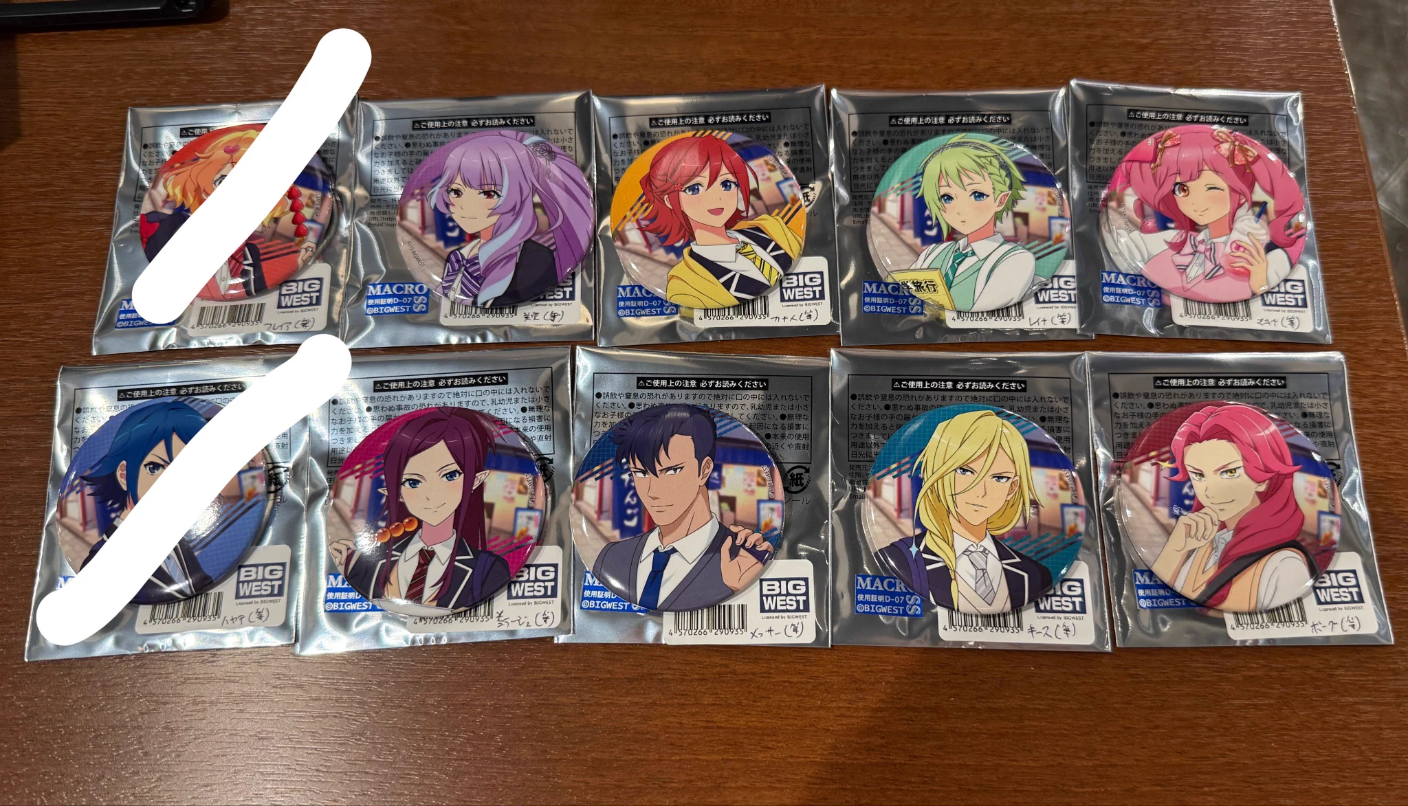 海外限定　アニメエキスポ　マクロス　フレイア 缶バッジ X-এ でろでろΔ🍎✈️: 