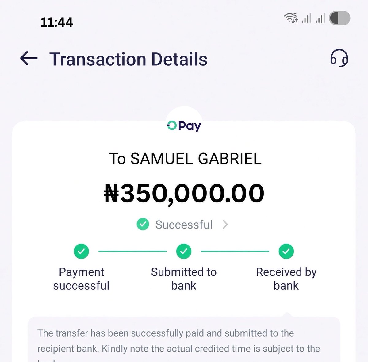 AgbaBoiz's tweet photo. I just sent you N350 Gabriel for brand new Phone 📱 

Who is next? If youre awke, pick any number 1-600 https://t.co/6dqnHBqMs0
