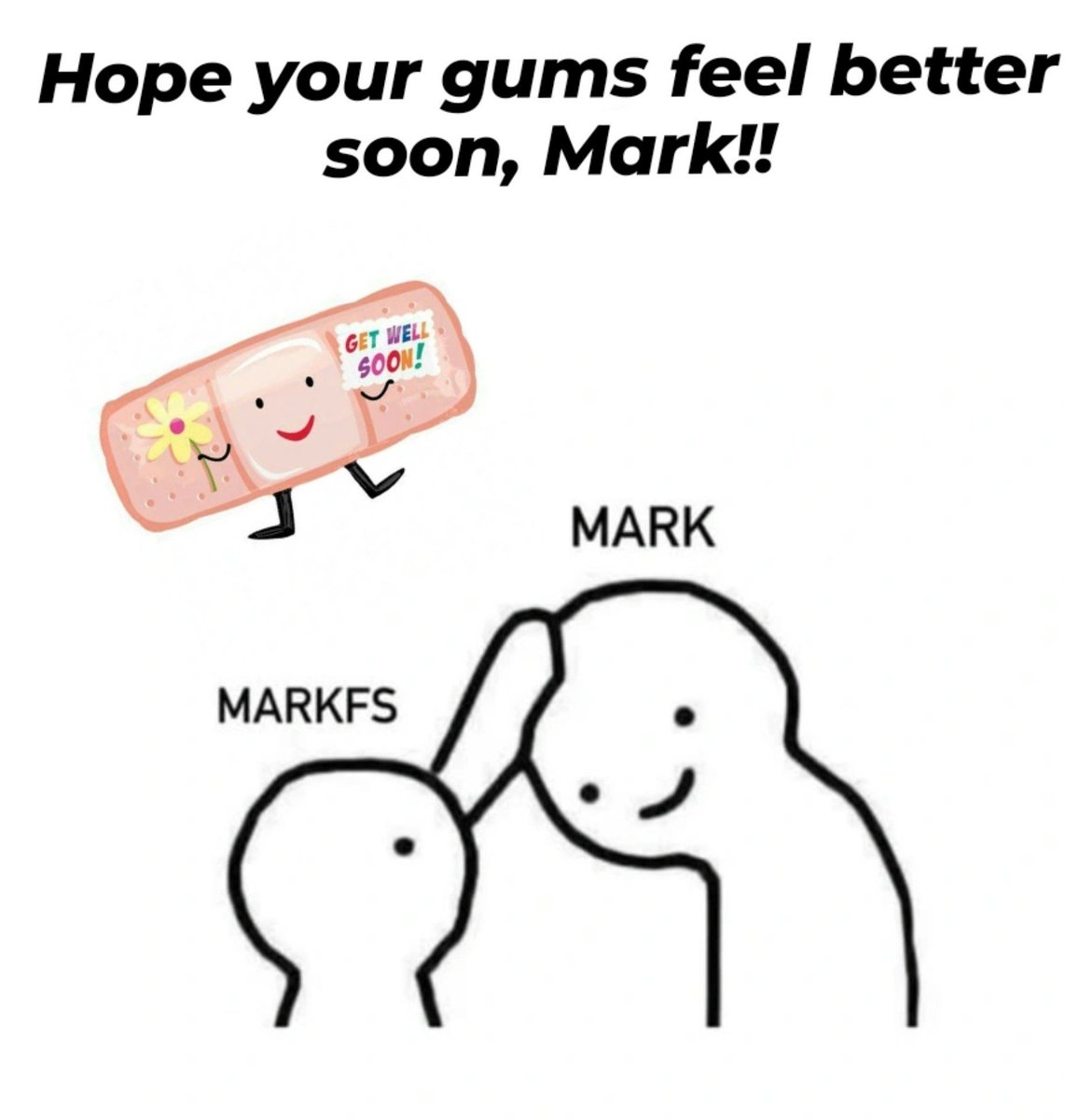 leenvander82's tweet photo. hope your gums feel better soon, Mark!!
take good care of yourself and get plenty of rest🥺🤍 https://t.co/NwmutdoO3b