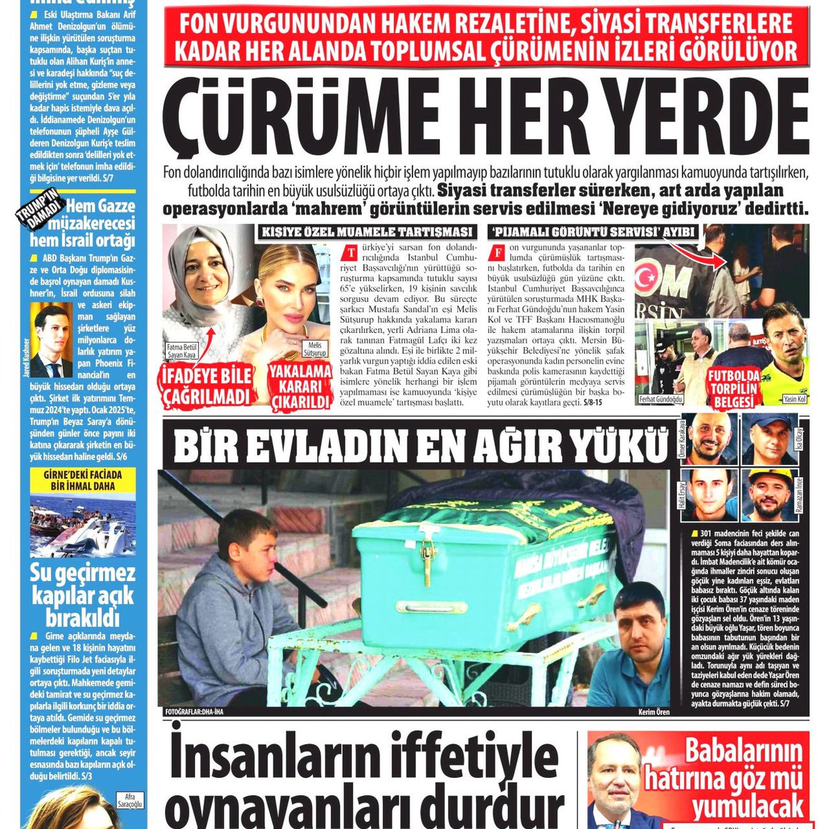 KHaluk22002's tweet photo. 03 Ekim 2026 Cumartesi Karar Gazetesi https://t.co/TJEajT2zut