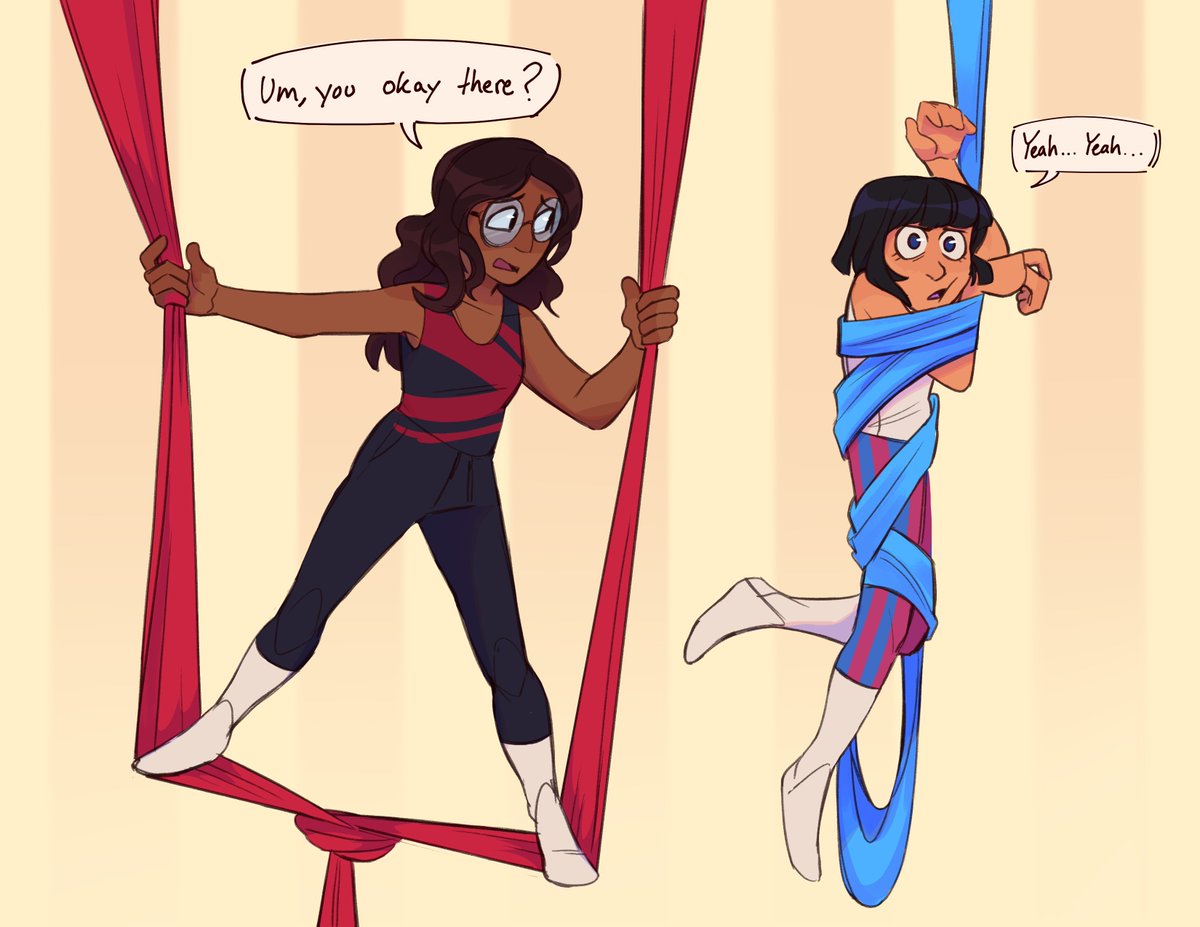 Benjimator_OG's tweet photo. Beginning aerial acrobatics class
#tadc #theamazingdigitalcircus https://t.co/ftcpCrAInd