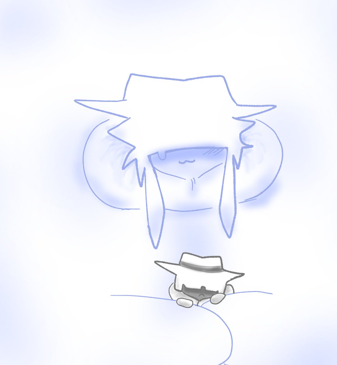 N4_Nero's tweet photo. デカ兎
#2pdoublefedora https://t.co/SNgTnVWVo1