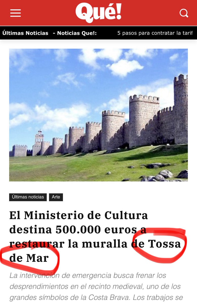 velasc_alberto's tweet photo. De tots els raconets de la Costa Brava, cap com Àvila. https://t.co/DUp7uPIP9i