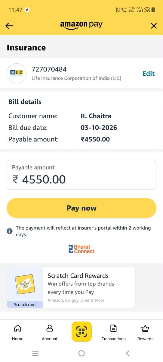 urankitsahu92's tweet photo. @LICIndiaForever @LICIndiaForever 
Still Amazon biller showing a premium notification. https://t.co/cyzmHHbRkR