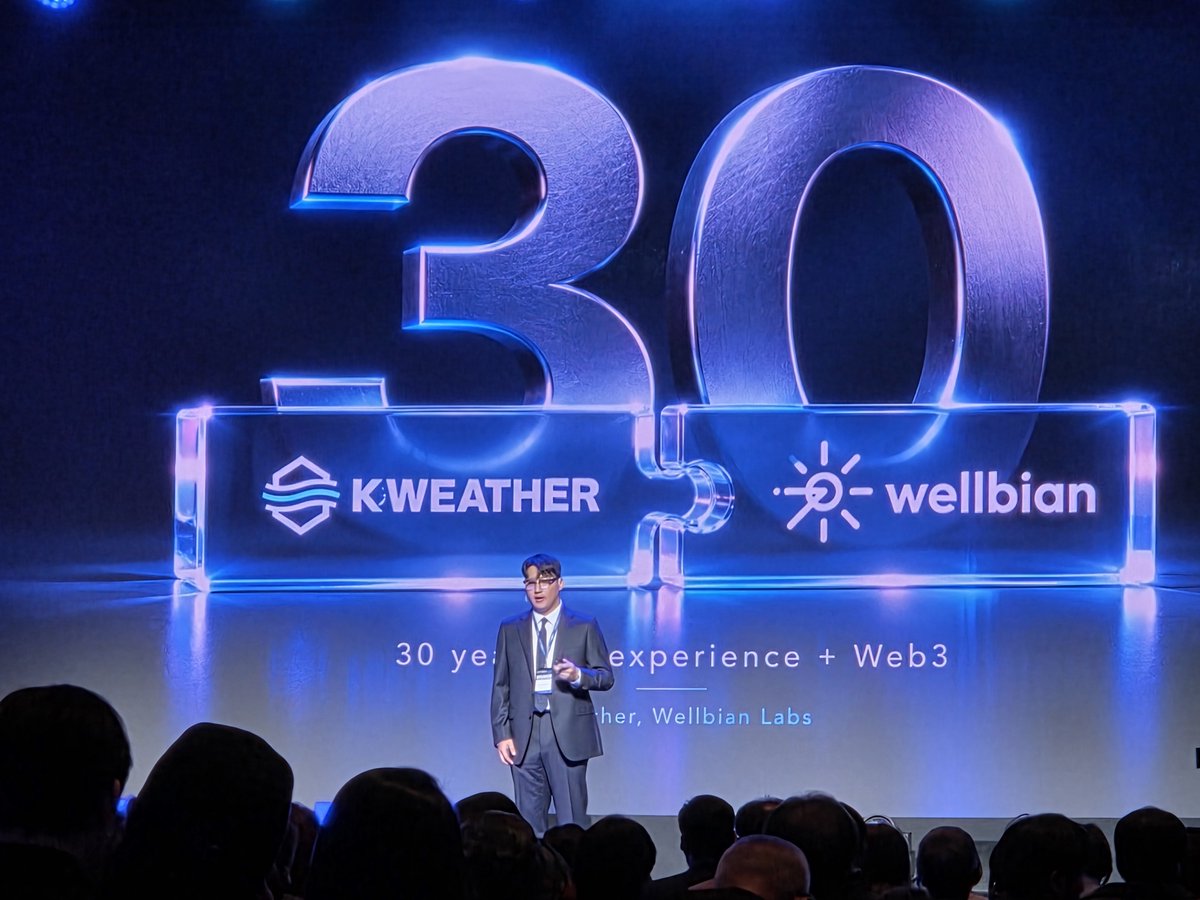 wellbianlabs's tweet photo. Packed booth, clear skies โ๏ธ
Thank you to everyone who stopped by the Wellbian booth at XRP SEOUL 2026 to talk weather data with us ๐ฆ๏ธ
The day isn't over yet. Come find us ๐
#Wellbian #XRPSEOUL #XRPL https://t.co/2tT3MlujMs