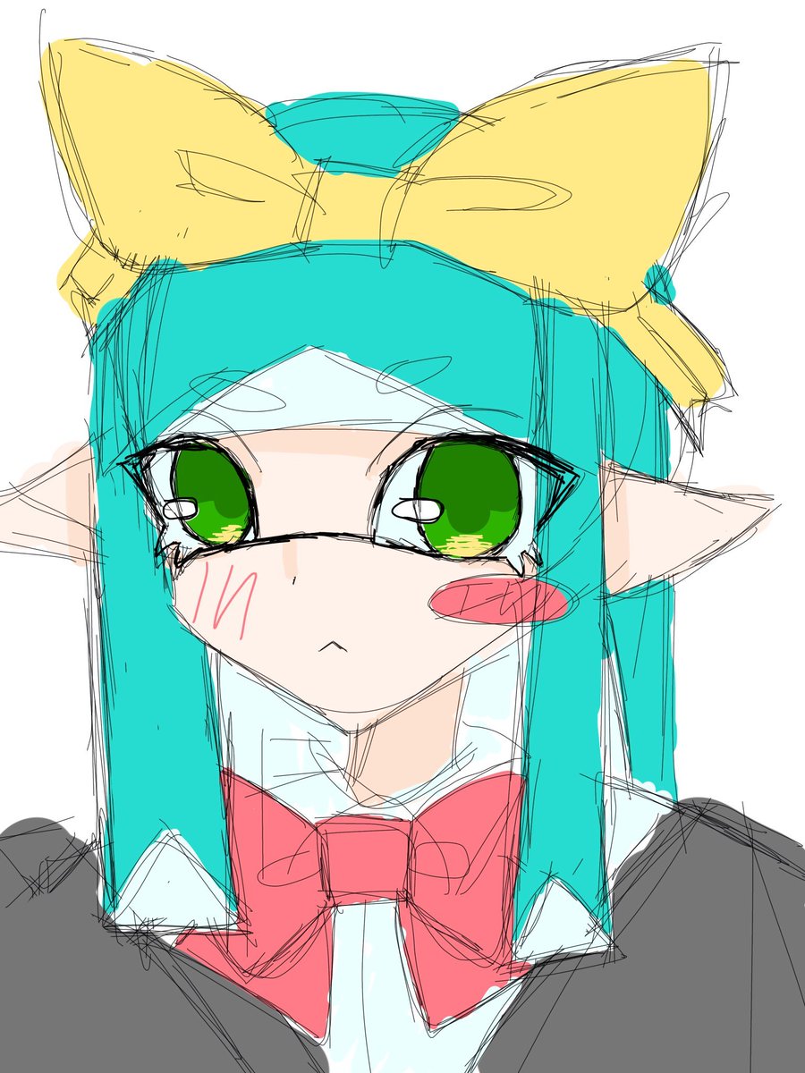aMe0_kr's tweet photo. #秋葵高校美術部
これがこうなる(再掲) https://t.co/m7pt25qtOR