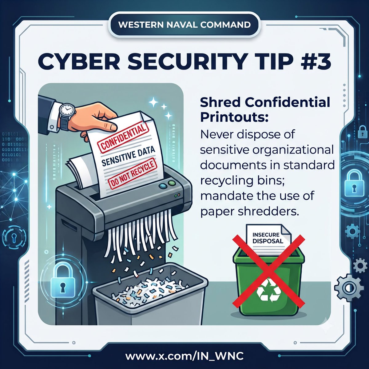 IN_WNC's tweet photo. #CyberSafe #NCSAM26

@indiannavy
@IndiannavyMedia
@DefPROMumbai https://t.co/a0JCWMEhxp
