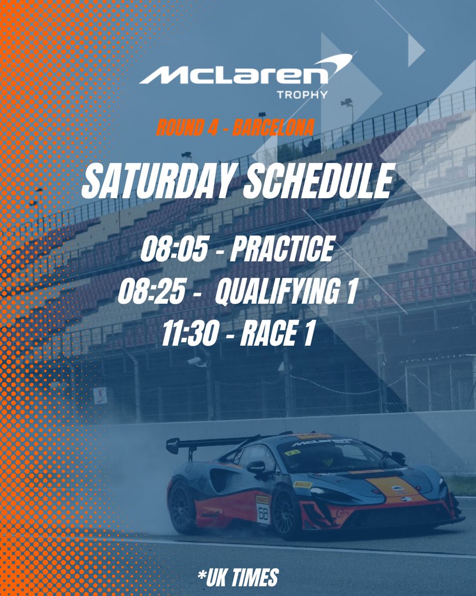 BurgoyneRacing's tweet photo. Good morning! Let’s get to work 🏁
Day 1 of qualifying and racing is about to begin, and believe me... we are fired up for this 😎💪🏼
⏱️➕📺 ➟ https://t.co/S80MlyCTZ3
#TeamBurgoyne #McLarenTrophy #SMCMotorsport https://t.co/tWzZRBmPyk