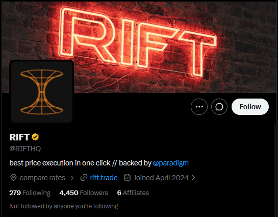 veyro_eth's tweet photo. A few projects I see potential

@RIFTHQ — better on-chain route execution

@SafixLabs — borrow USDG against tokenised stocks &amp; RWAs, now live on testnet

@BlockRips — one to keep an eye on, if they build well, it might work out.

Let me know if I missed any below. https://t.co/FFsr7SRuKA