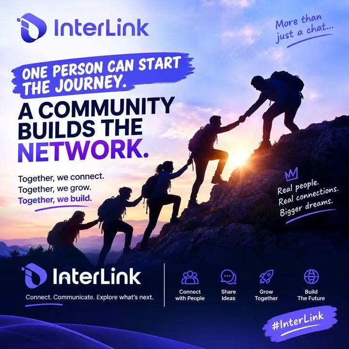 OloladeADE3863's tweet photo. 💜 Great things are built together.
One person can start the journey, but a strong community can take it further. 🌐🤝
When we connect, share ideas, support one another, and contribute.
Together, we connect. Together, we grow. Together, we build. 🚀
#InterLink #ITLG #ITL https://t.co/1ZLBkXNEh7