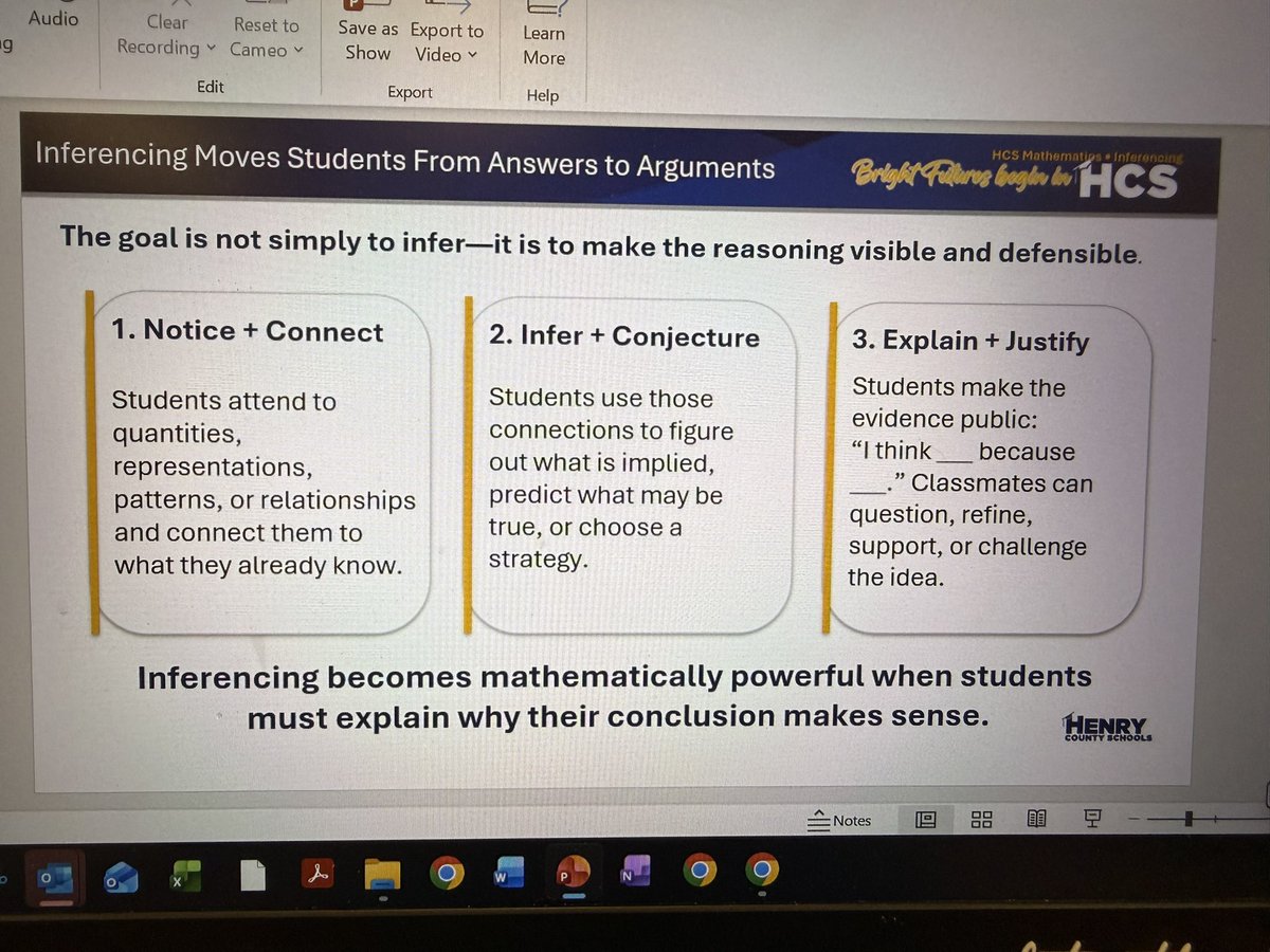 stacyrsalter's tweet photo. This just made sense! I love being able to present relevant PD to teachers @HenryCountyBOE Are we asking surface level questions to our students so they stay at lower level cognitive thinking or are we pressing questions to raise the cognitive level? @drhafza @fpratt_eds https://t.co/fUiTshjxiv