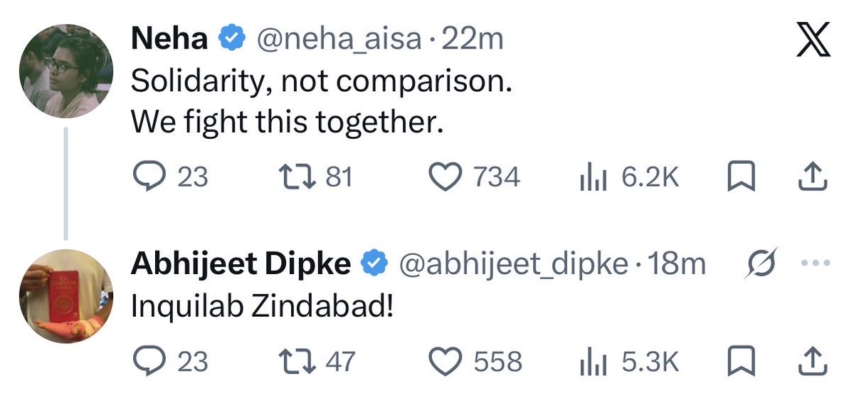 KasturiGandhi's tweet photo. I was at Shivaji Park yesterday because I live in Mumbai. I went to Jantar Mantar in July because I could. Likewise Kashmir for Bharat Jodo Yatra. Each experience was as profound as the other and each leader as worthy. More the merrier. That’s how mass movements work! https://t.co/I7DV7T4PCK