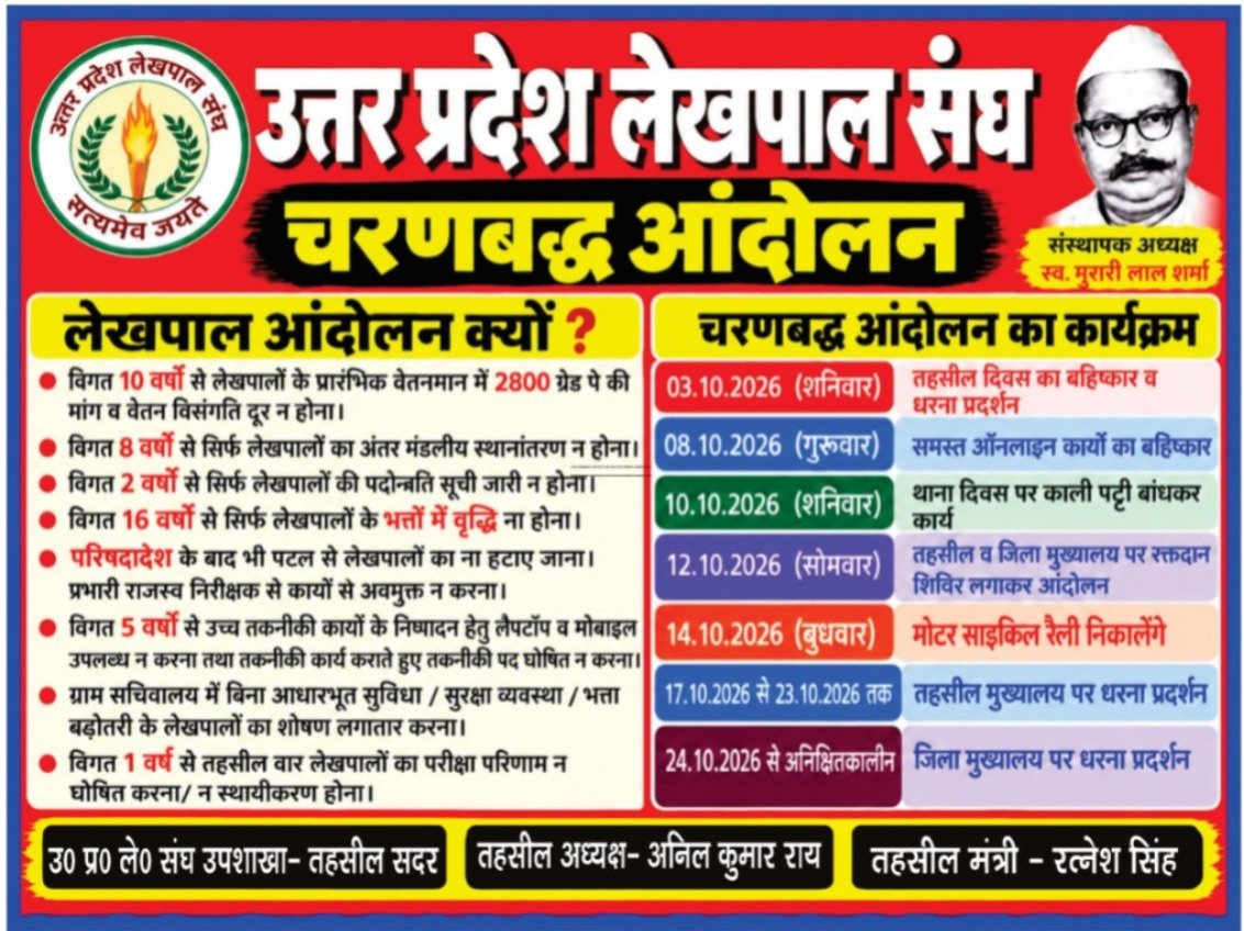 RadheRadhe9652's tweet photo. #लेखपाल_की_जायज_मांगे https://t.co/n4CH74cvOk