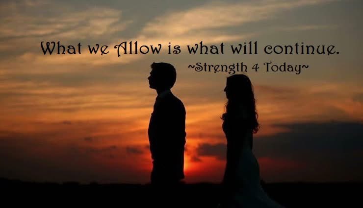 Strengthfor2day's tweet photo. What We Allow Is What Will Continue.

#Allow #Continue #Boundaries #Abuse #RecoveryPosse #Strengthfor2day https://t.co/mVCdi5ap2b
