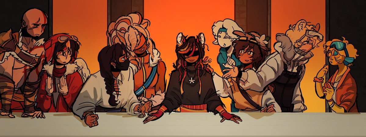 wingedstag's tweet photo. I give up. this took me longer than it should've. ty isaac for the inspo !! 
⠀
#mesasquad (#flamefrags #lomedy #skrilley #spongs) + #manepear #falconu #g0dofwar #jadenMAN #willsion 
⠀ https://t.co/Wgw4D1k9MW