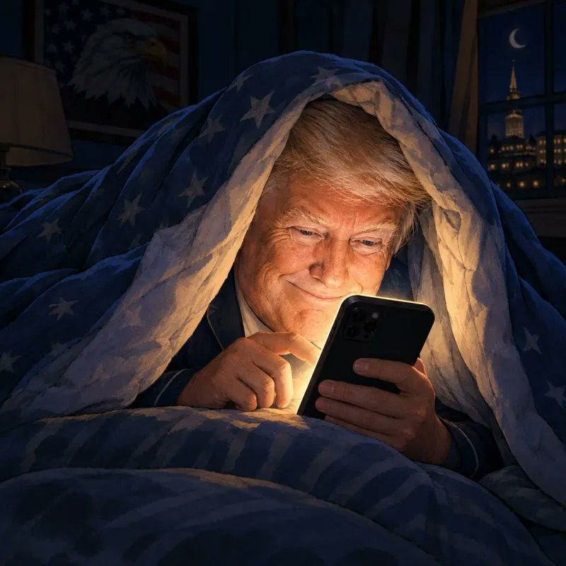 Richard_ezio's tweet photo. Trump spent HOURS asking Grok whether to kidnap Maduro. Grok said, “They’ll celebrate.” 

He bombed boats, killed 95+, blockaded oil, then invaded. Congress never voted. 48% of Americans opposed the strikes. 

This isn’t strategy — it’s a vanity project run on autocomplete. https://t.co/qXNxWofNhs