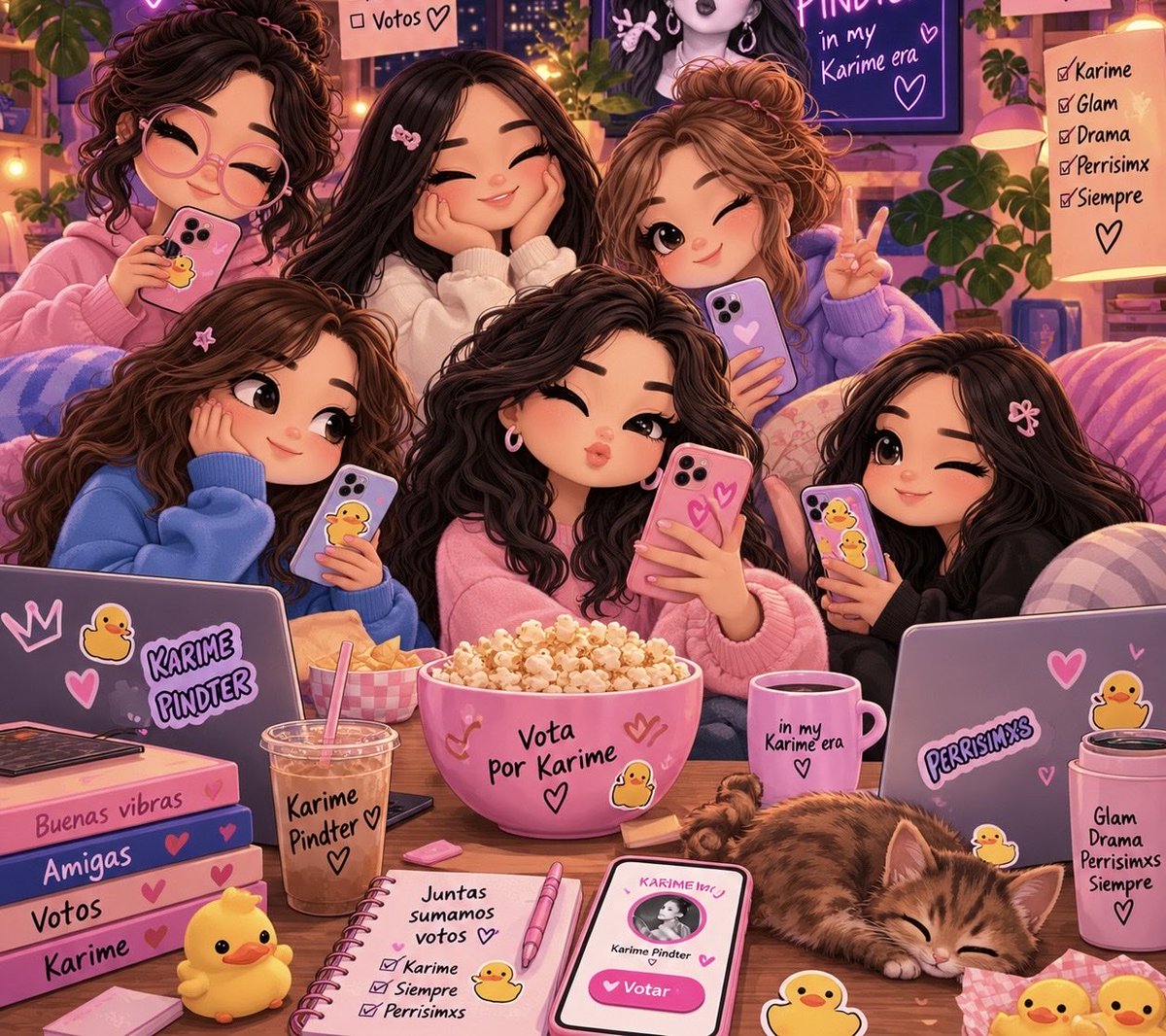 blessing_ans's tweet photo. ✨ Noche de votos, cafecito, snacks y una misión muy clara: VOTAR POR KARIME 🩵👑

📱☑️ Un voto más, un pasito más.
🐥🧸 apoyando a nuestra fav.

KARIME PINDTER 🩵 ¡VAMOS POR ESE VOTO! ✨

¿Alguien que nos done un votito?

#Karimepindter https://t.co/SdufFnHIw8