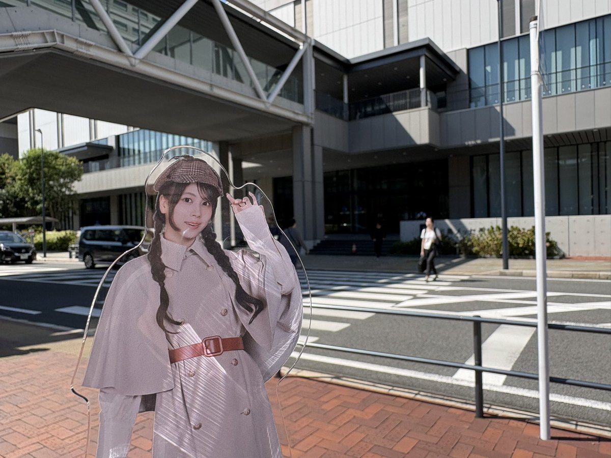 peer030's tweet photo. おはよう長崎〜
また長崎でのなっすちゃんのイベントに来た🍆
#ノナカの野望 https://t.co/rkjGQjKBM1