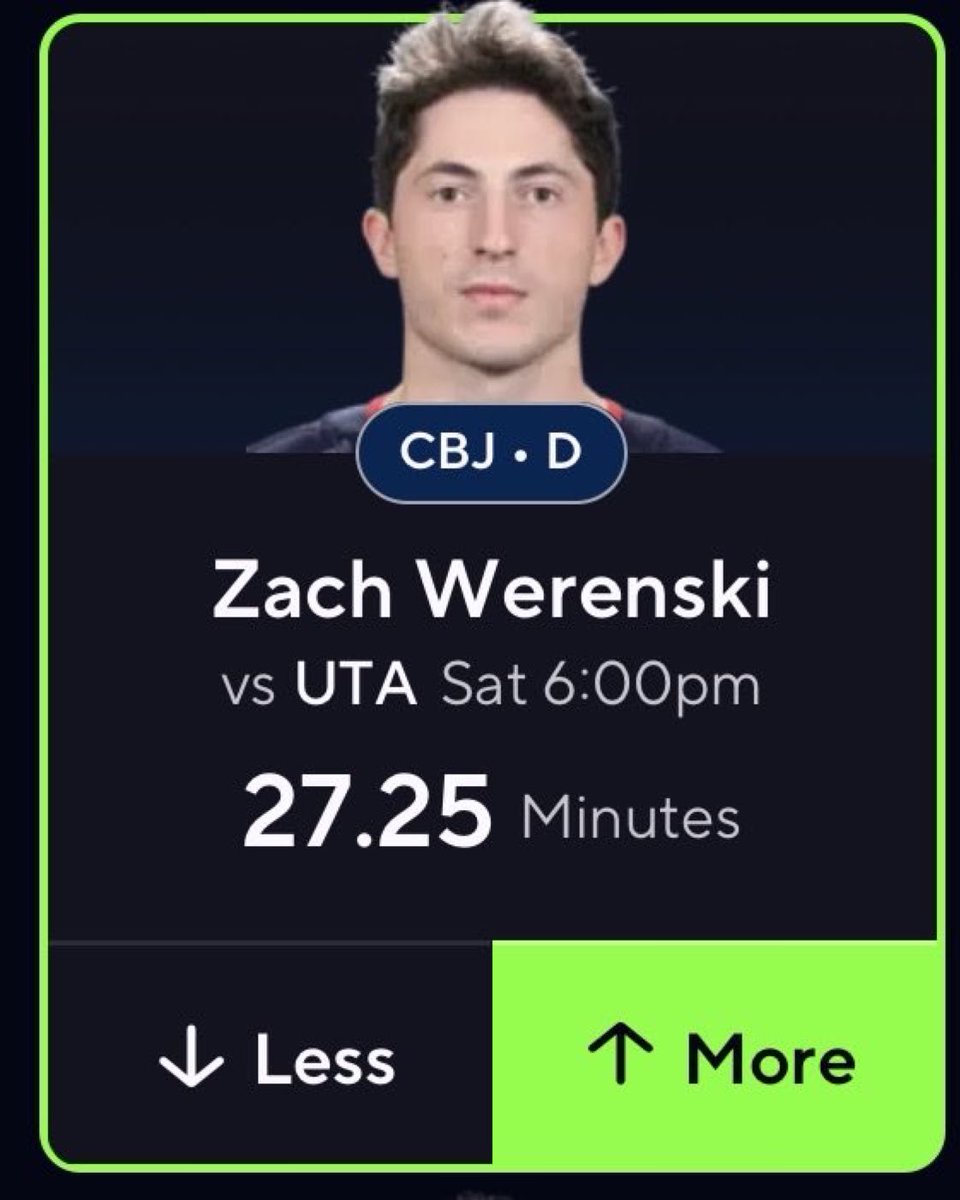 emilebagrey's tweet photo. PLAY THIS OVER 🏒
- same line as last time. Yeah auto over.

https://t.co/FdsnbXfrhA

#Gambling𝕏 #PrizePicks #NHL https://t.co/qx0jOYd5VB