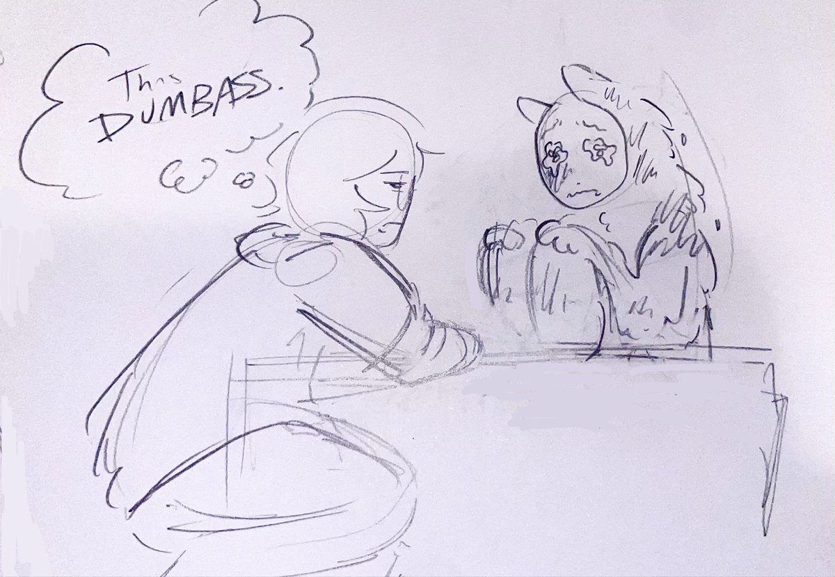 Kedposting's tweet photo. Yumetober DAY 2!!!! I don’t like the sensory experience of being in the bath with someone so. TO THE CHAMBER HE GOES!!!! This is me sitting eith them while they’re cleaning off after being blown to smitherenes in episode 2 https://t.co/6UfFT3Td8f