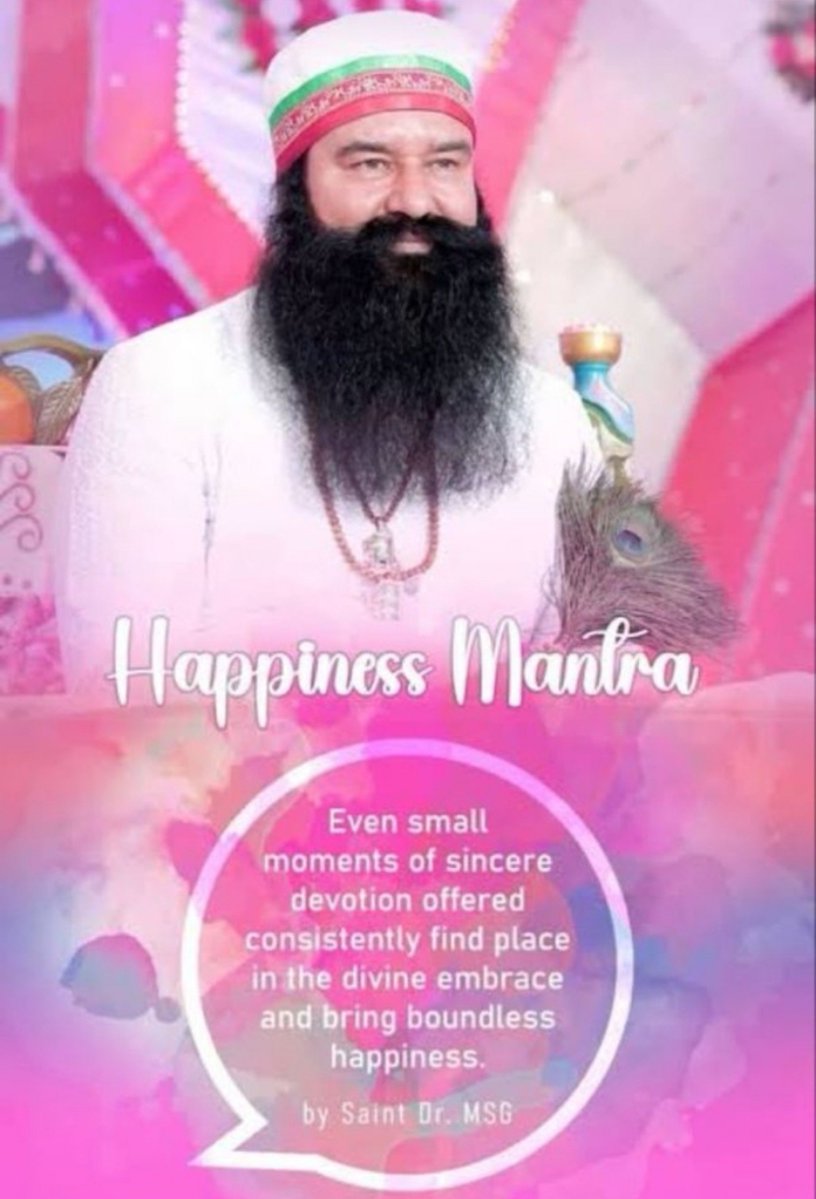 sapnaomcw's tweet photo. Meditation open treasure of happiness, repair body. Saint Gurmeet Ram Rahim Ji giving true meditation without any cost that treasure of happiness. Millions of people live happy healthy life by meditate everyday.#SpiritualGrowth https://t.co/A6caHq9Kfp