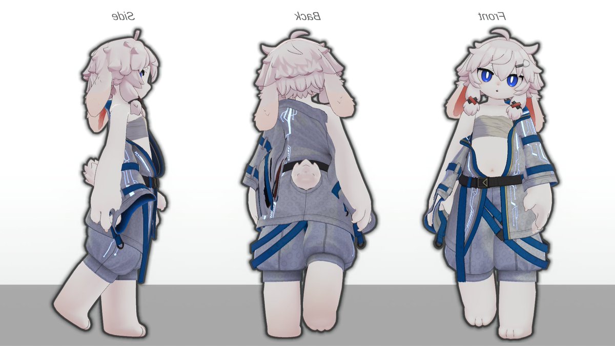 Kemosen150's tweet photo. 目の色と耳を改変してみた！ https://t.co/uFKLFoE7ZI