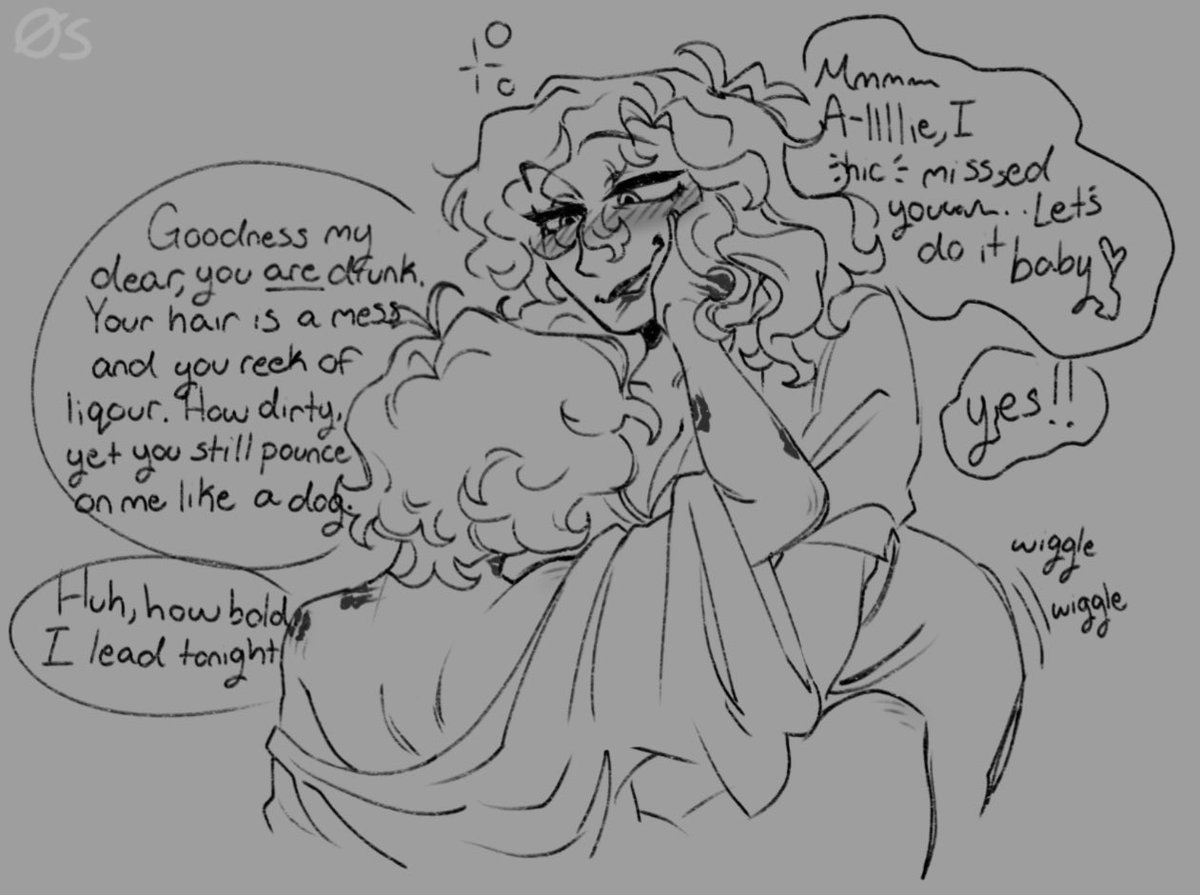 0NS3T5z's tweet photo. Drunk way back home 🥂~
This is a wlw comic between my two favorite girls! I guess that company party drunk really got Venessa in the mood for her Allie back home.. 📻📺 #murdermedia #yurimedia #hazbinhotelvincent #hazbinhotelalastor #nsfw https://t.co/xzjnEsT0PV