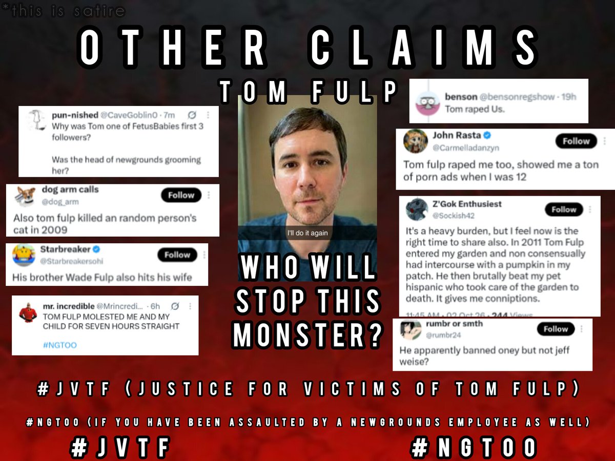DogFuckerNG's tweet photo. Groomer, Rapist, Animal Abuser, Racist, School Shooting Glorifier, TOM FULP.     #jvtf #ngtoo #StandUpToRacism https://t.co/A2pQxp4zBo