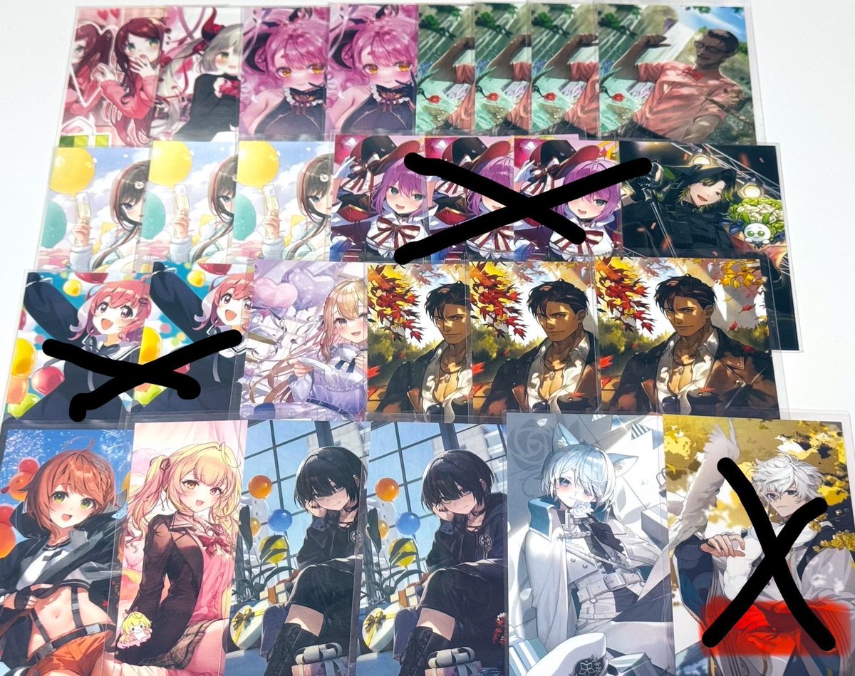 kxq24's tweet photo. にじさんじ　ノスタルジア　コレクションカード　交換

譲→
画像1 、画像2 (2025)、画像3(2024)

求→
画像4

郵送での交換希望です。
よろしくお願いいたします。 https://t.co/KCT6YsFWSH
