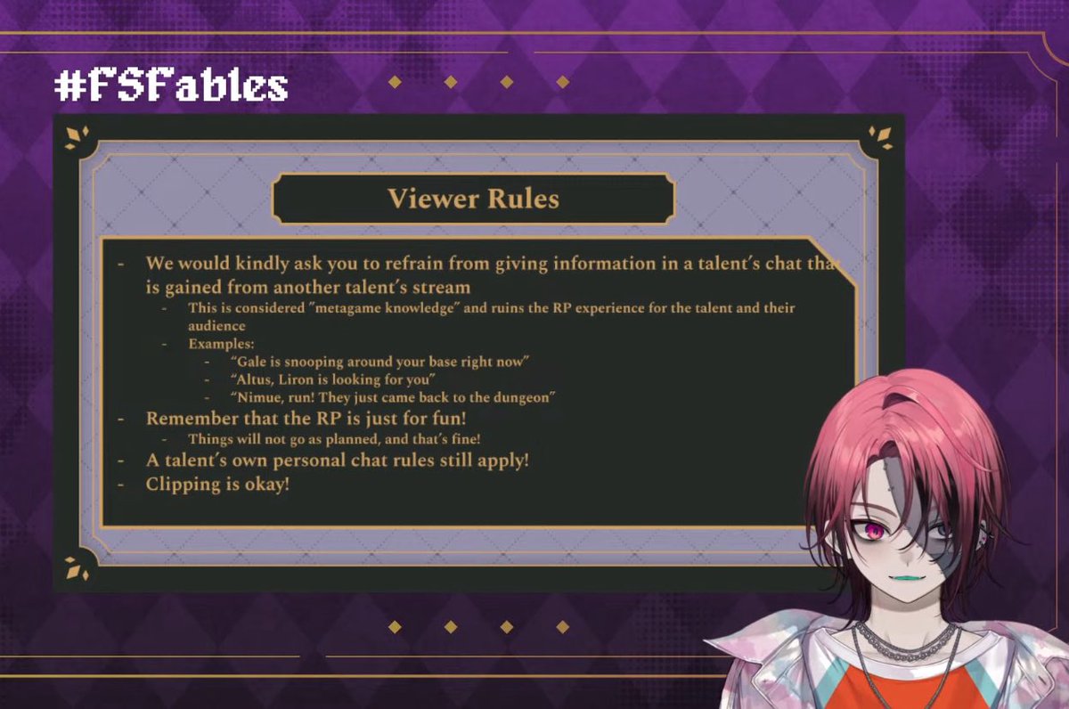 rosclouds's tweet photo. #FSFables viewer rules!! let’s all be respectful and have fun o7 https://t.co/lWGEXCCkll