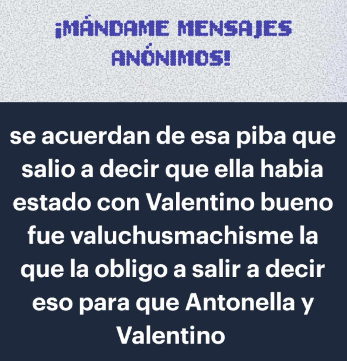 Chusma_Chisme1's tweet photo. @podestacore es un monton 
-A https://t.co/oQkce9FAeH