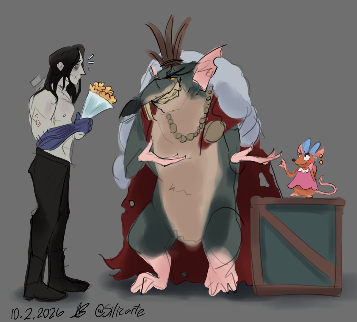 silicarte's tweet photo. Rat King introduces Victor to Valerie https://t.co/VzMnSgVbXu