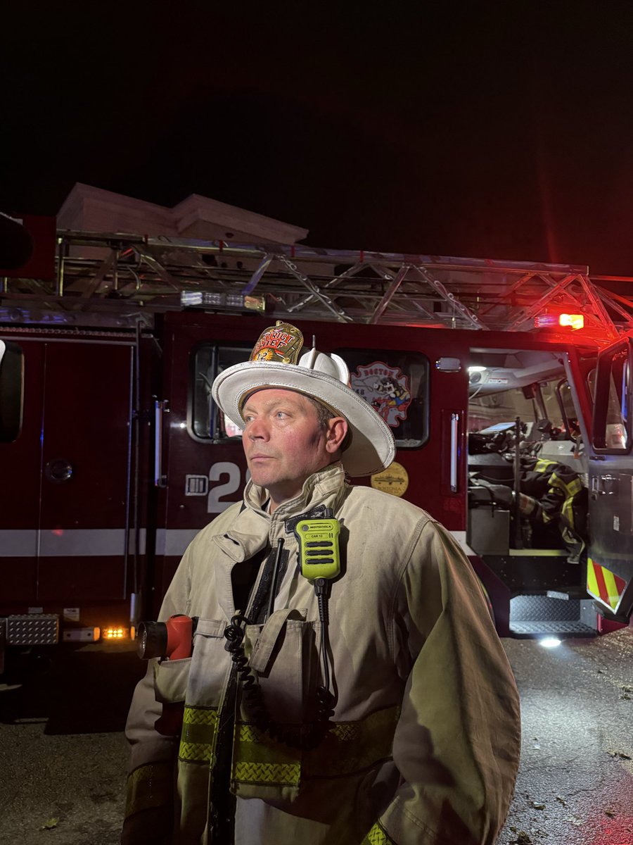 BostonFire's tweet photo. District Chief Vinitsky addressed the media  . The 2 story home has excessive damage est > $500000.   ISD &amp; BFD-FIU  are on scene to investigate damage. The BFD-VAU &amp; Red Cross are on scene to assist the 4 displaced adults. No injuries were reported by civilian or firefighters https://t.co/A0I5noD5g2