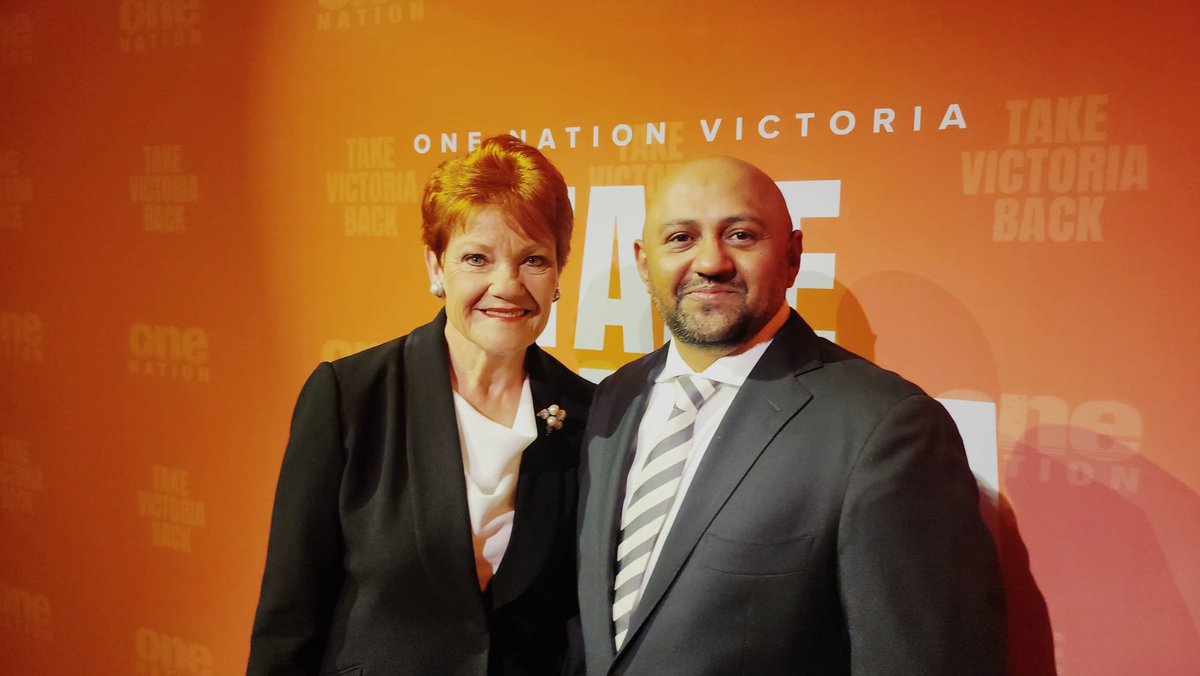 bhavdip143's tweet photo. A moment I'll remember. Today I met Senator @PaulineHansonOz at the One Nation Victoria launch , and shook the hand of someone I've followed and respected for a long time.

I came to this country with nothing and built a life here. For years I've watched her stand up in Canberra and say what ordinary Australians say around their kitchen tables, and keep saying it when it cost her. That's what leadership looks like to me.

Proud to be a One Nation member. Proud to be in the room today. Victoria deserves better than what it's had, and this is the team to deliver it.

Time to take Victoria back. #OneNation #TakeVictoriaBack #PaulineHanson"